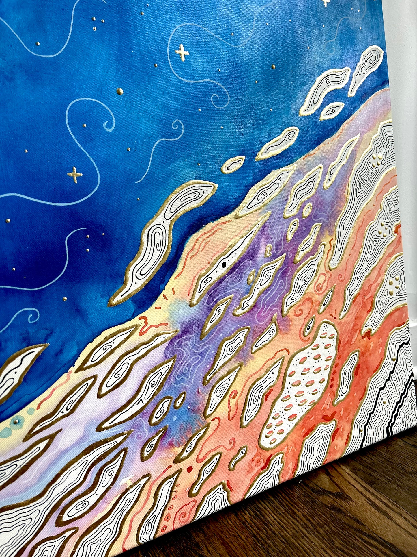 ‘Universal Transcendence No.4’ - Original 24x30 Painting