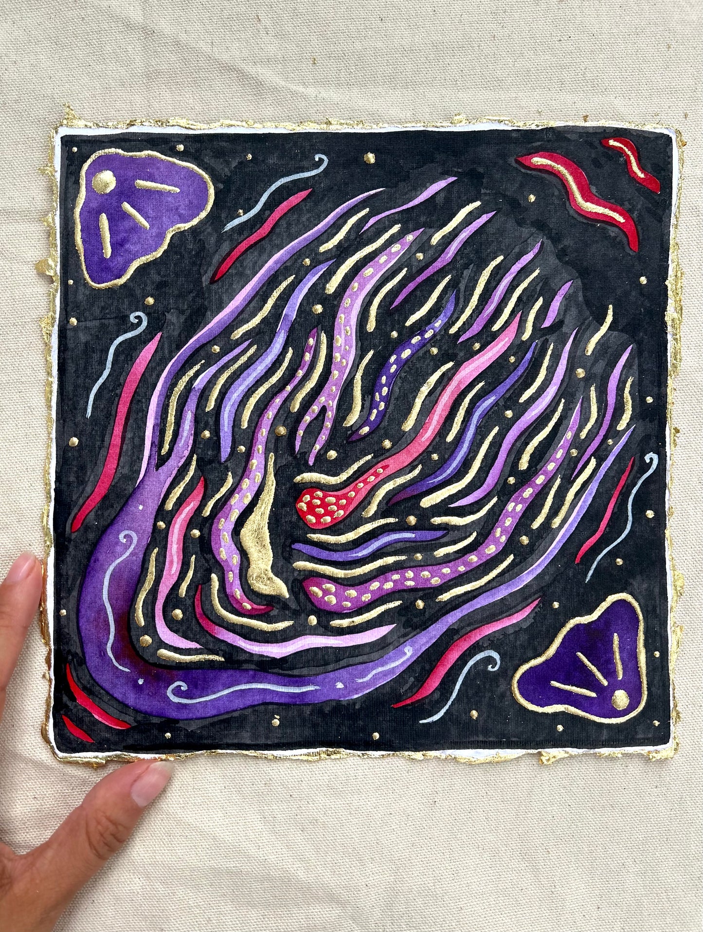 ‘Connected Consciousness’ - Original 8x8 Painting
