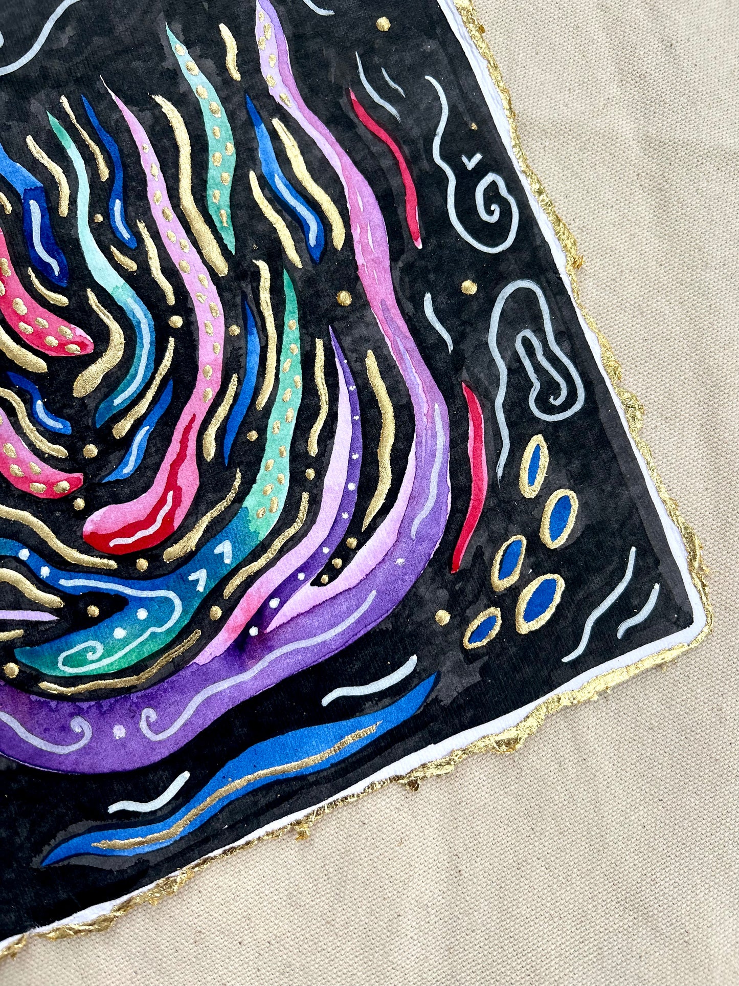 ‘Colors of Connection’ - Original 8x8 Painting