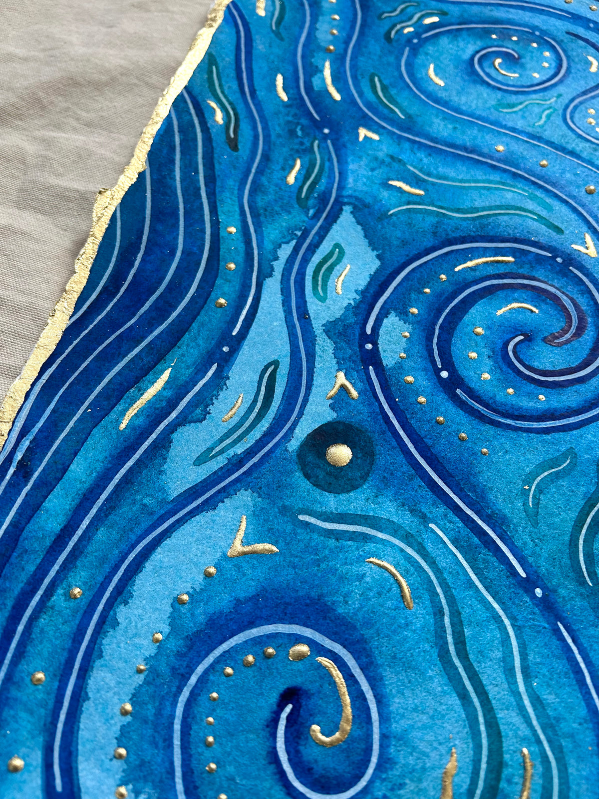 ‘Ancient Water No.8’ - Original 12x18 Painting