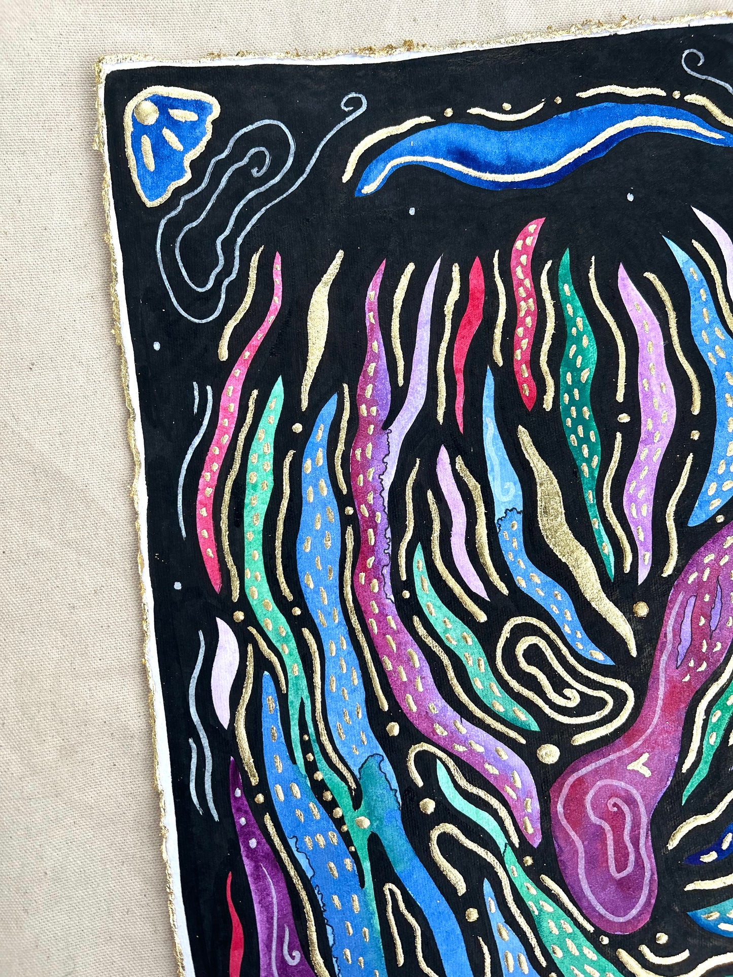 ‘Symbiotic Bloom’ - Original 12x18 Painting
