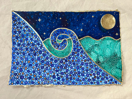PENDING SALE - ‘Wave of Hope No.4’ - Original 12x18 Painting