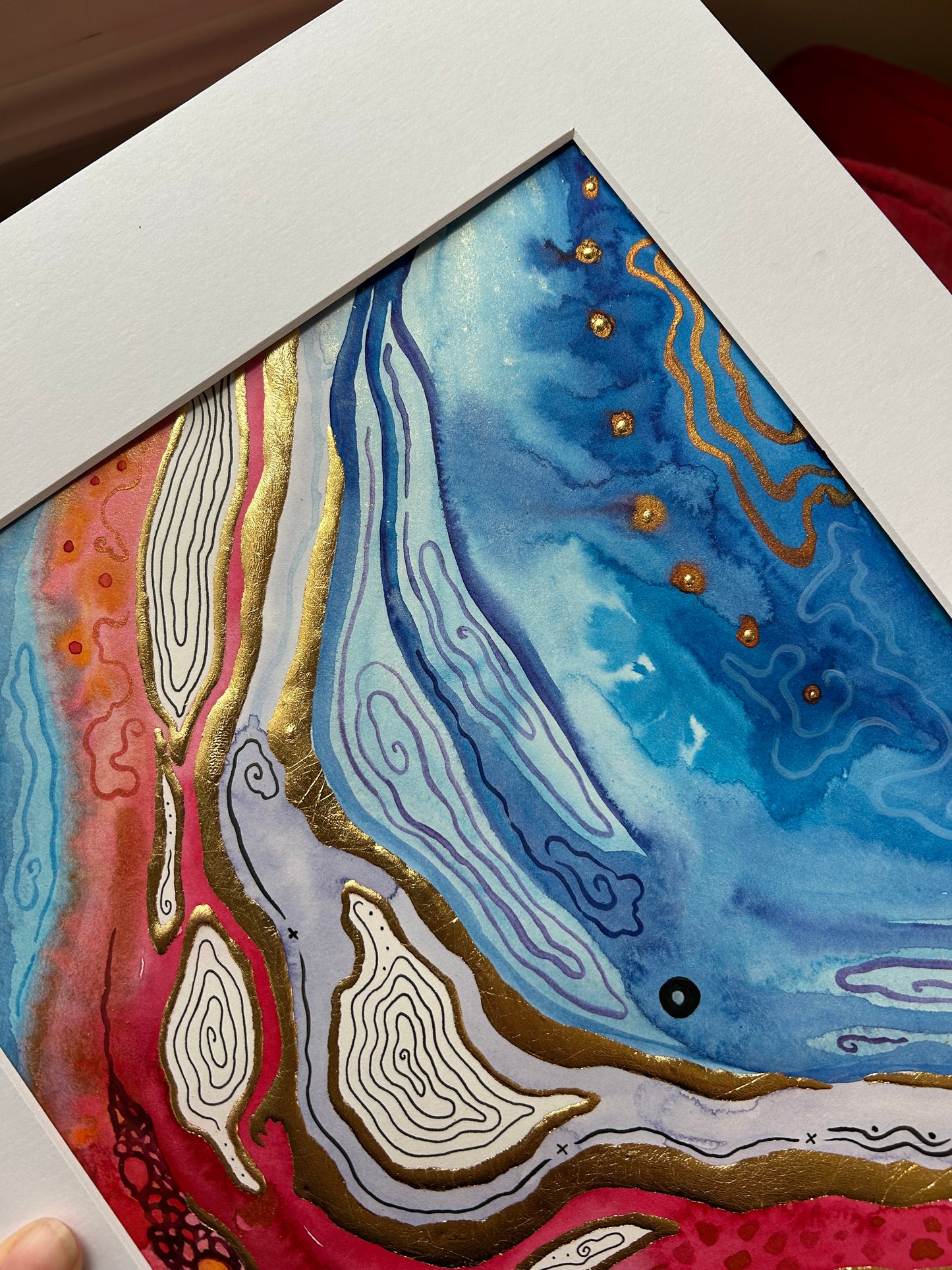 ‘A Fragile Survival’ - Original 8x10 Painting - Matted in White to 11x14