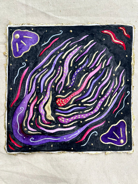 ‘Connected Consciousness’ - Original 8x8 Painting