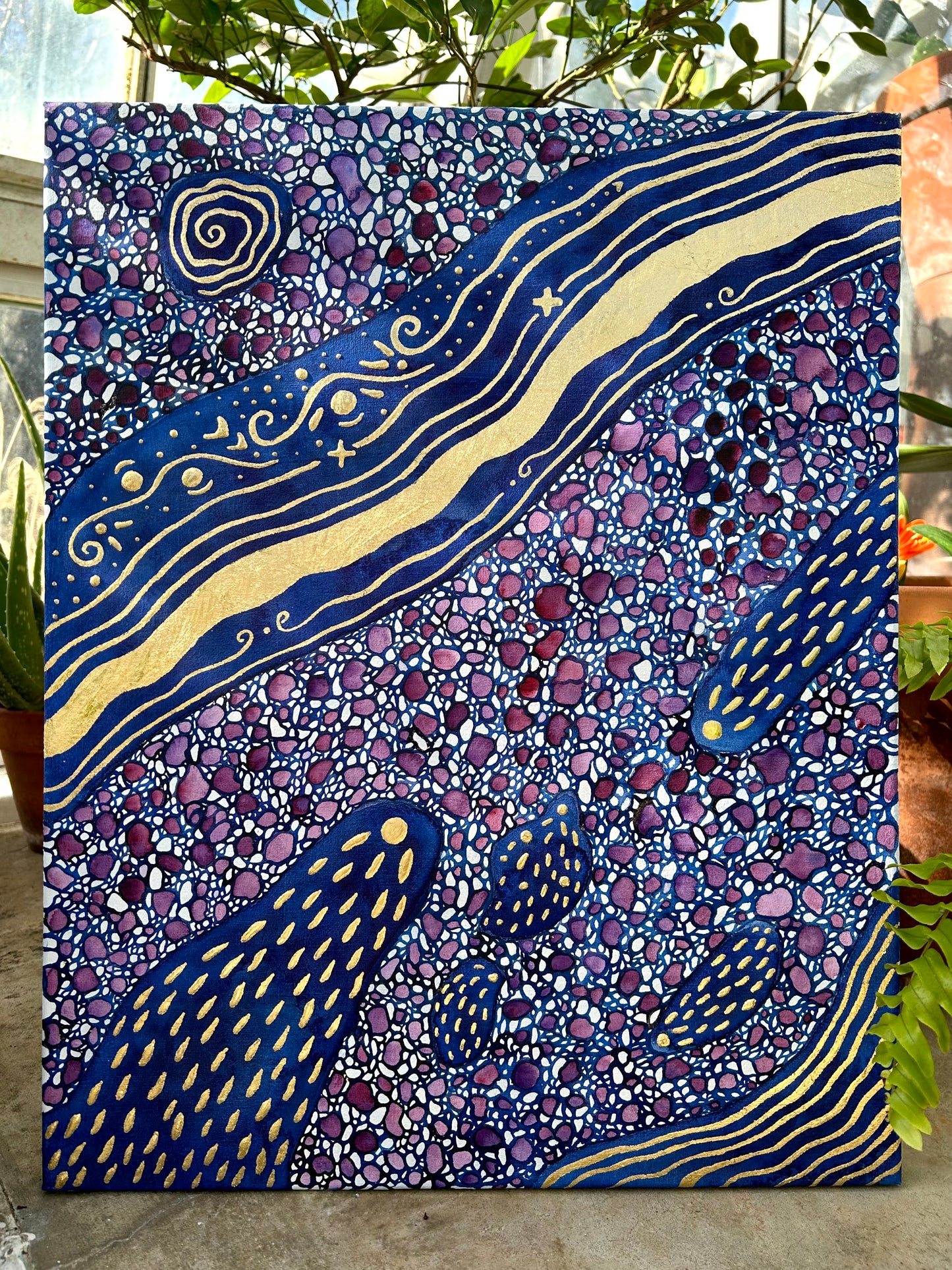 ‘Where the Current Holds’ - Original 16x20 Painting