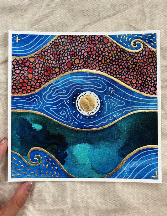 ‘Infinite River - Limited Edition Art Print - Signed