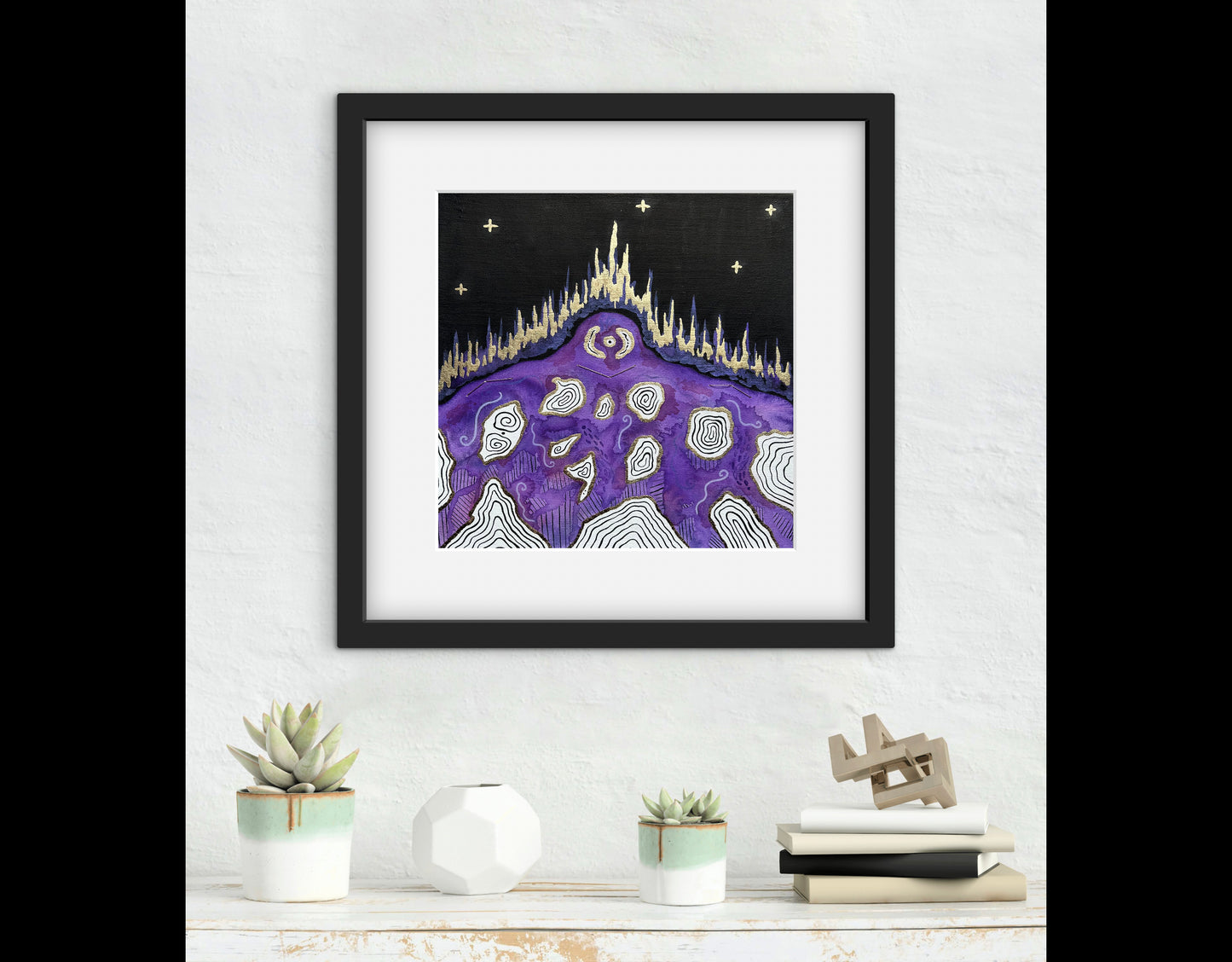 ‘Amethyst Magic No.3’ - Limited Edition Fine Art Print - Signed by the Artist