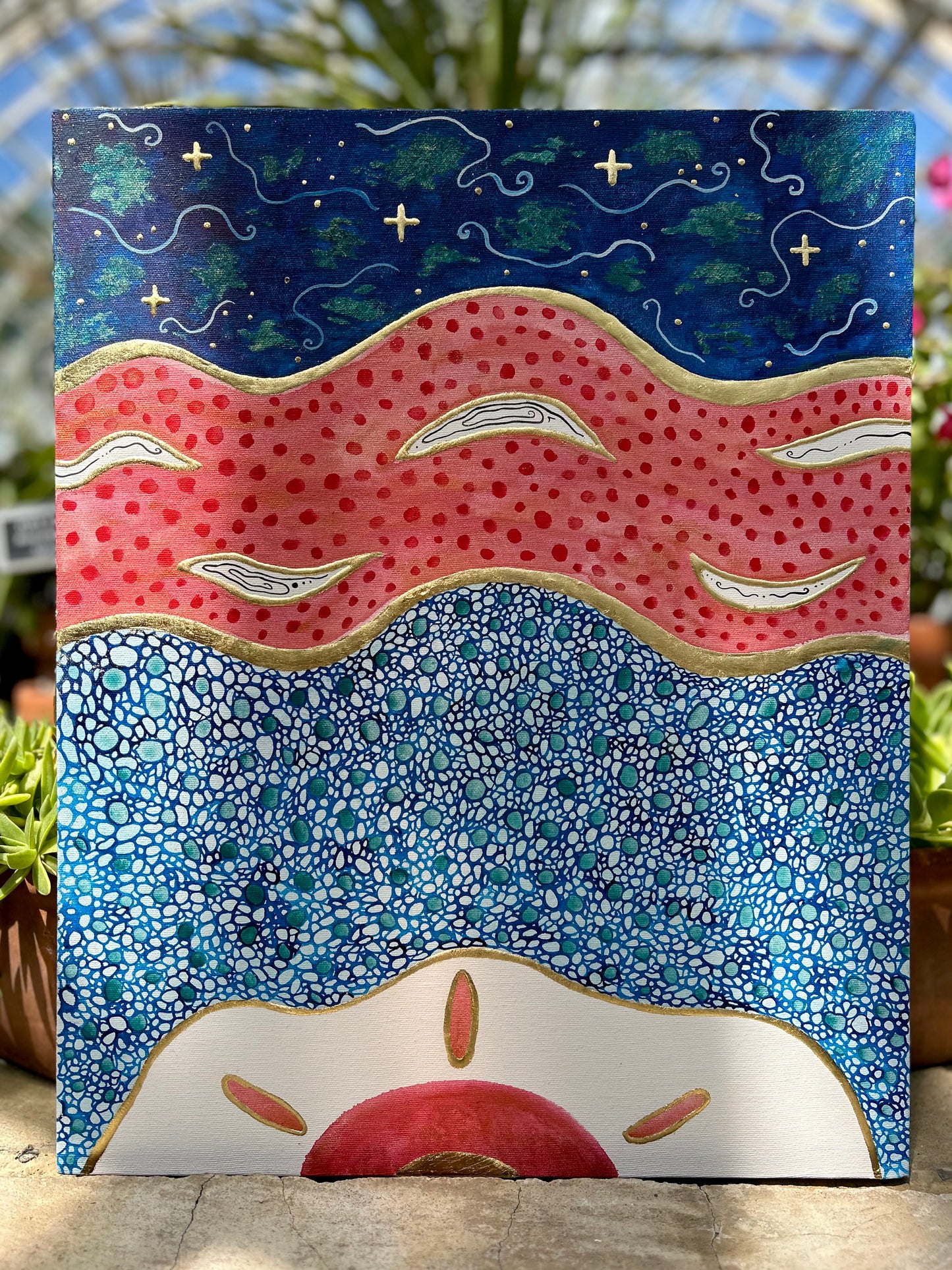 ‘A Democracy of Light No.10’ - Original 16x20 Painting