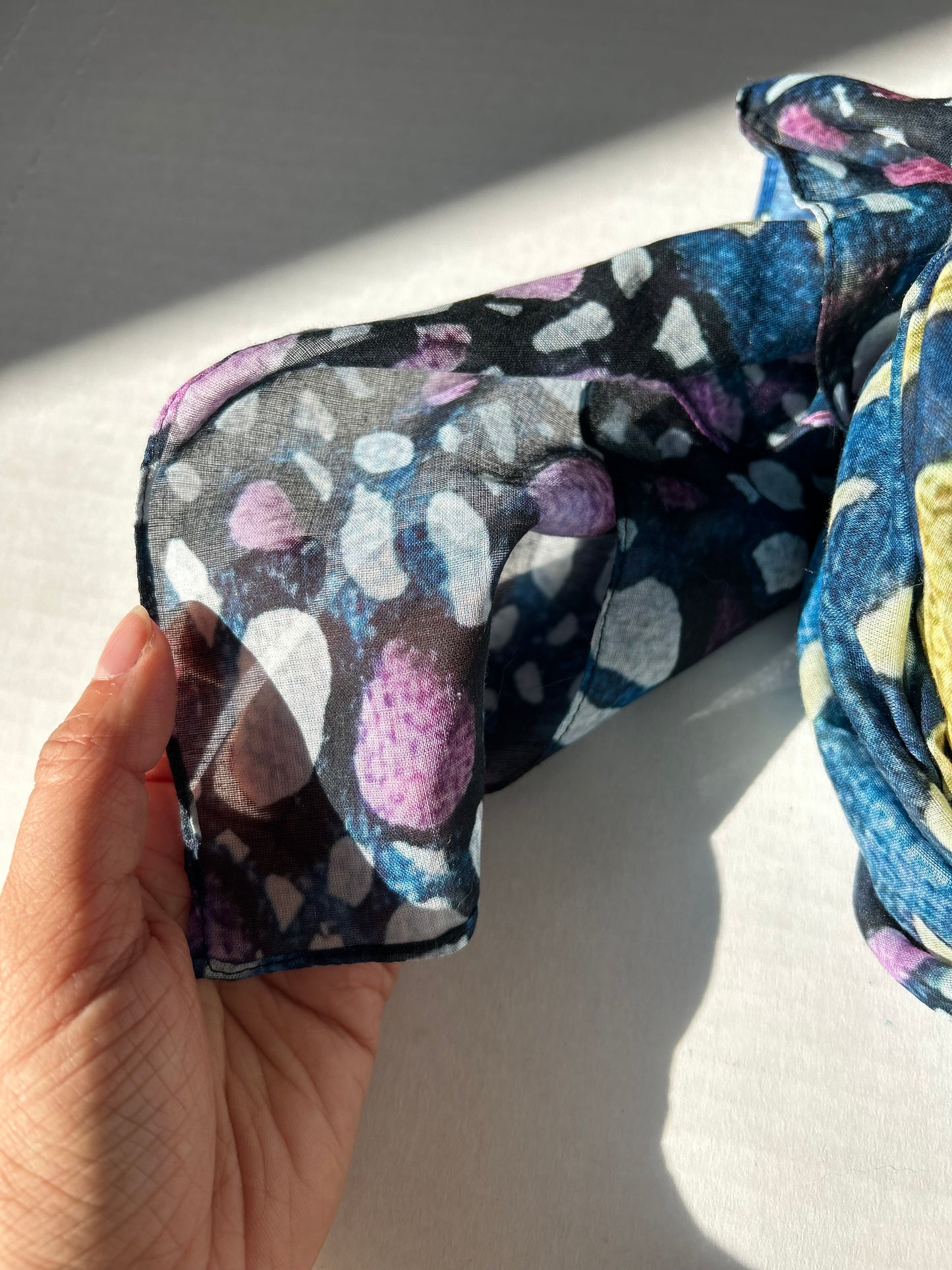 ‘The Lasting Place’ - Luxury Cotton Silk Scarf