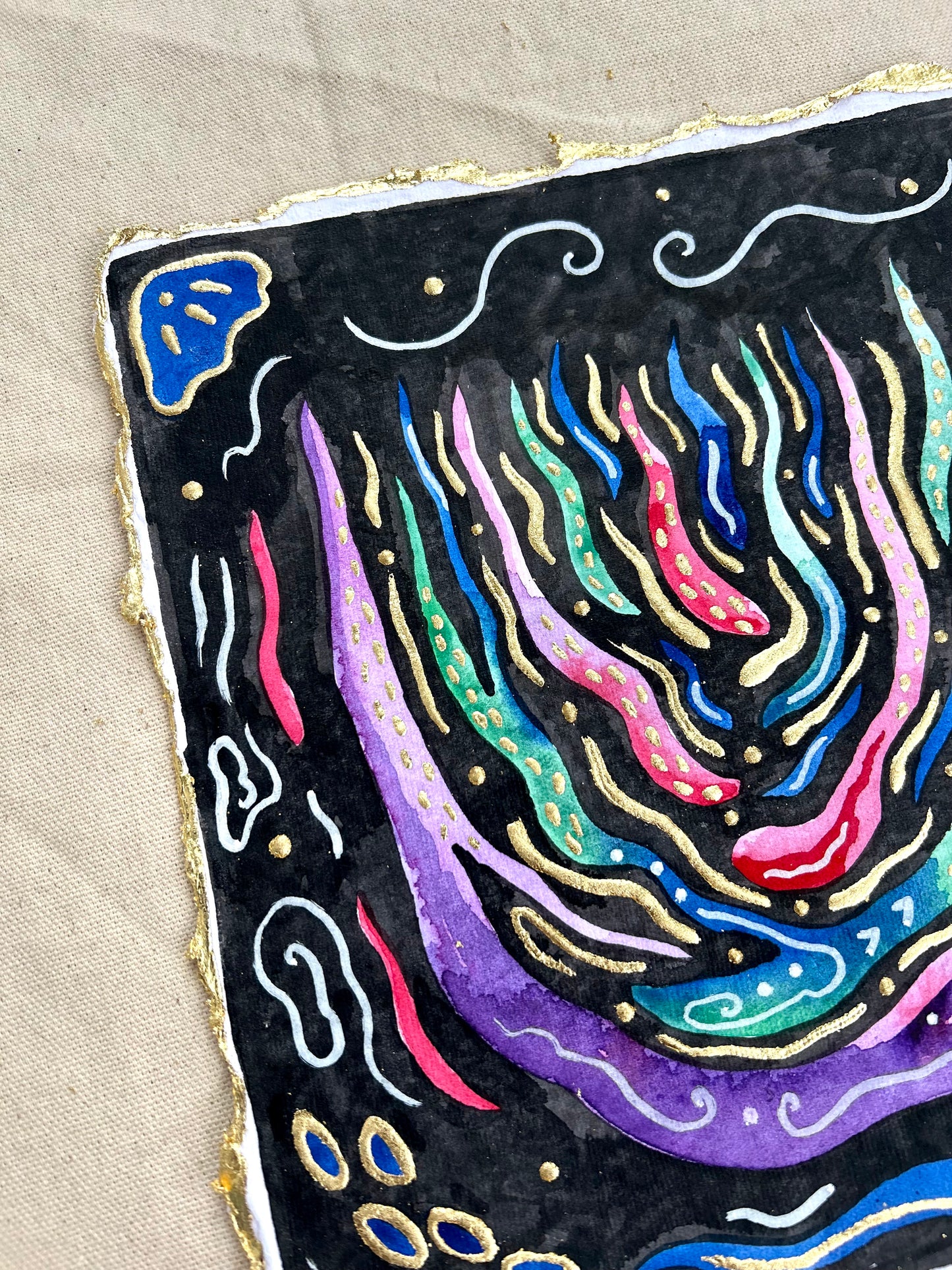 ‘Colors of Connection’ - Original 8x8 Painting
