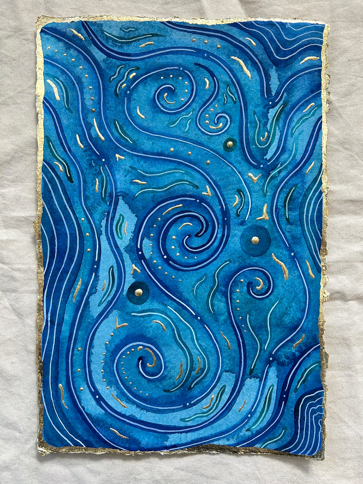 ‘Ancient Water No.8’ - Original 12x18 Painting