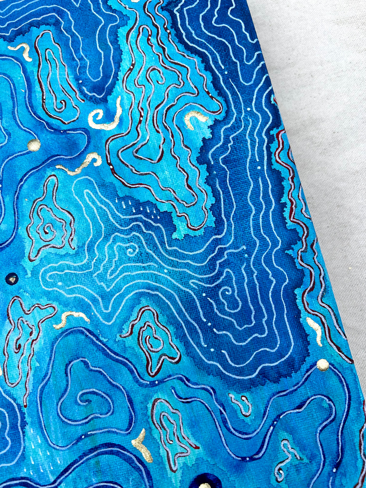 ‘Ancient Water No.9’ - Original 14x18 Painting