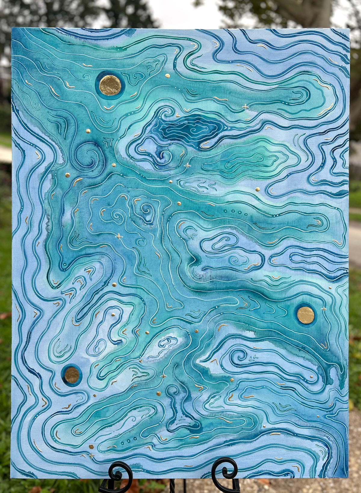 ‘The Water Remembers’ - Original 30x40 Painting