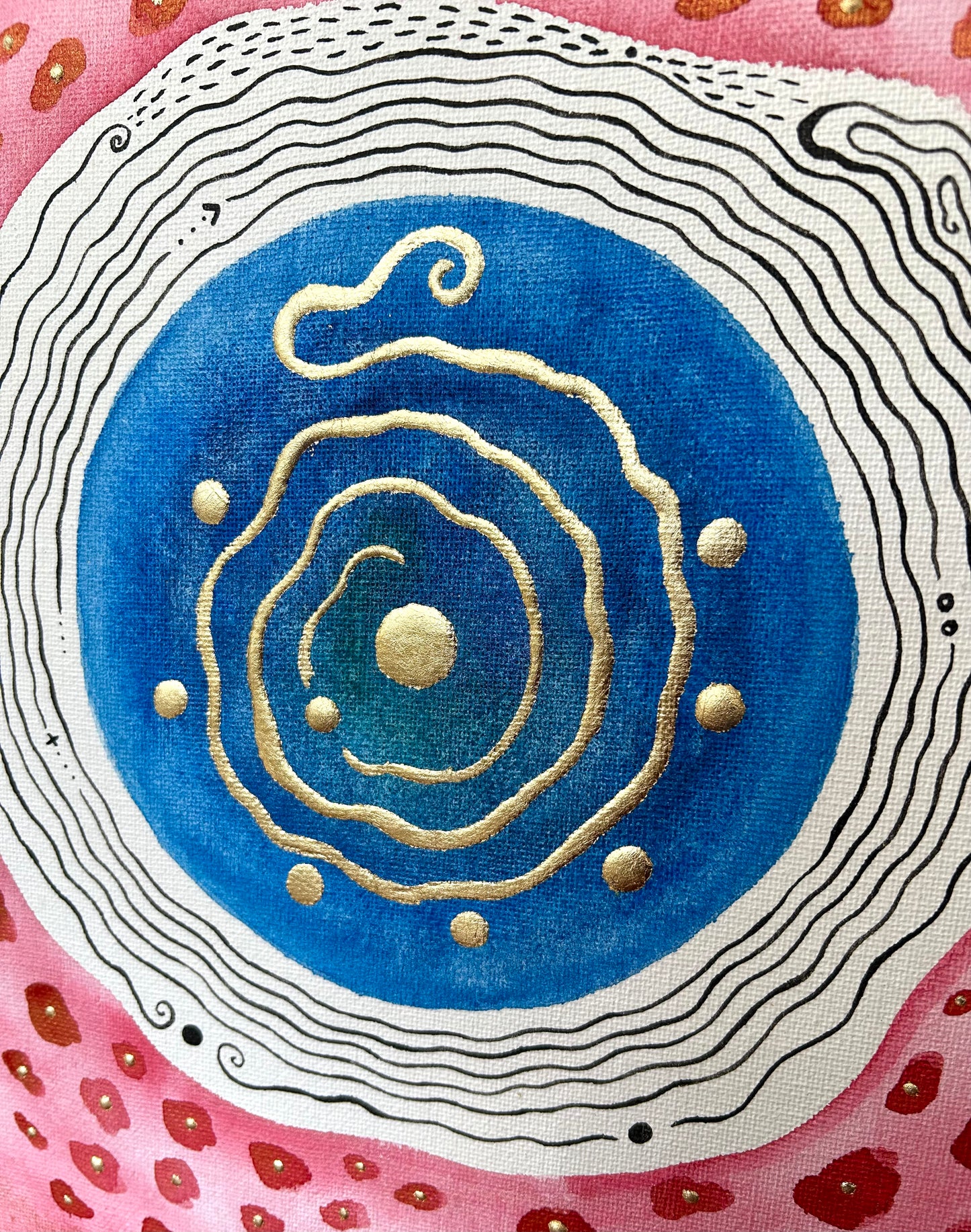 ‘Planetesimal’ - Original 12x12 Painting