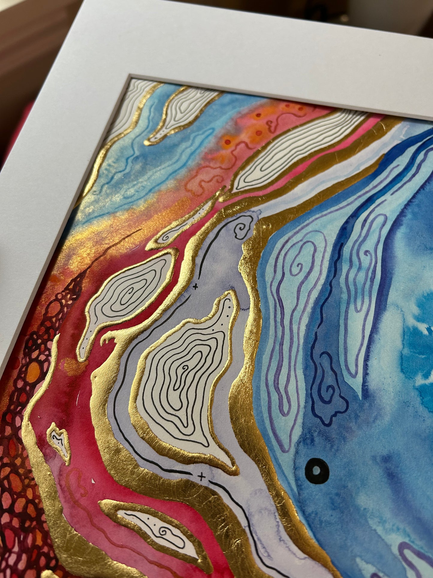 ‘A Fragile Survival’ - Original 8x10 Painting - Matted in White to 11x14