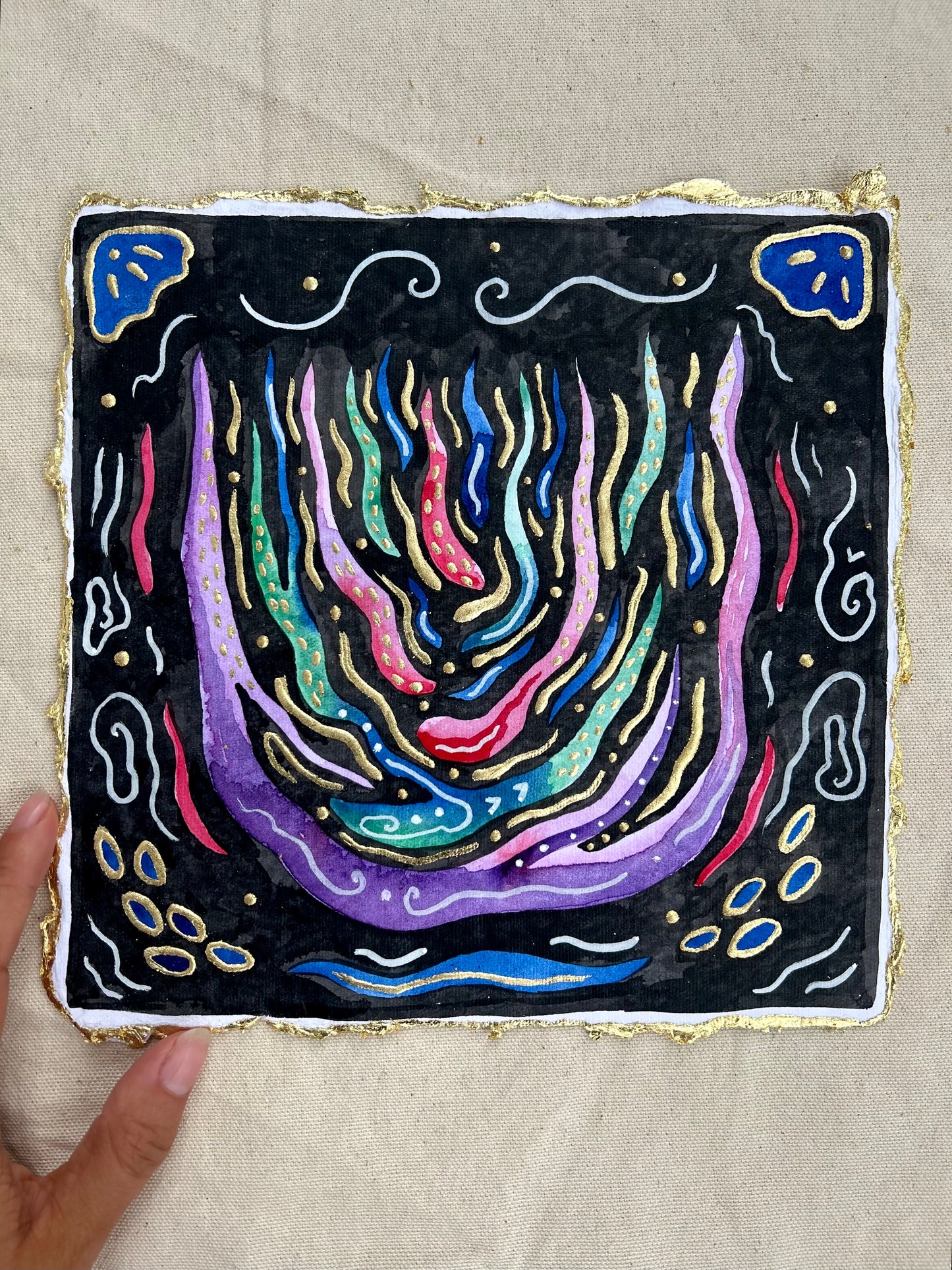 ‘Colors of Connection’ - Original 8x8 Painting