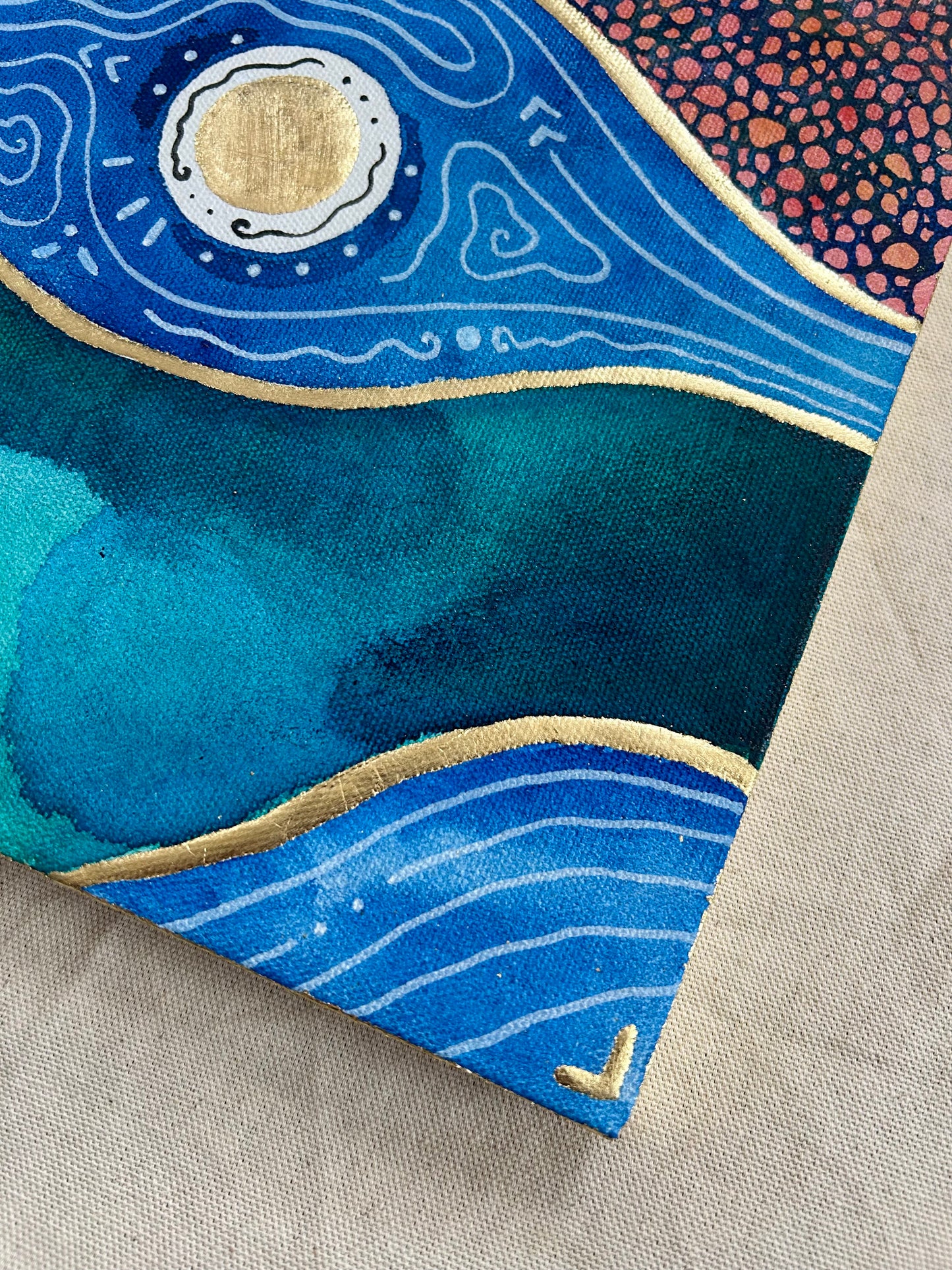 ‘Infinite River’ - Original 10x10 Painting