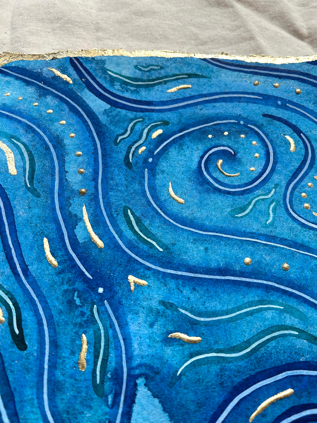 ‘Ancient Water No.8’ - Original 12x18 Painting