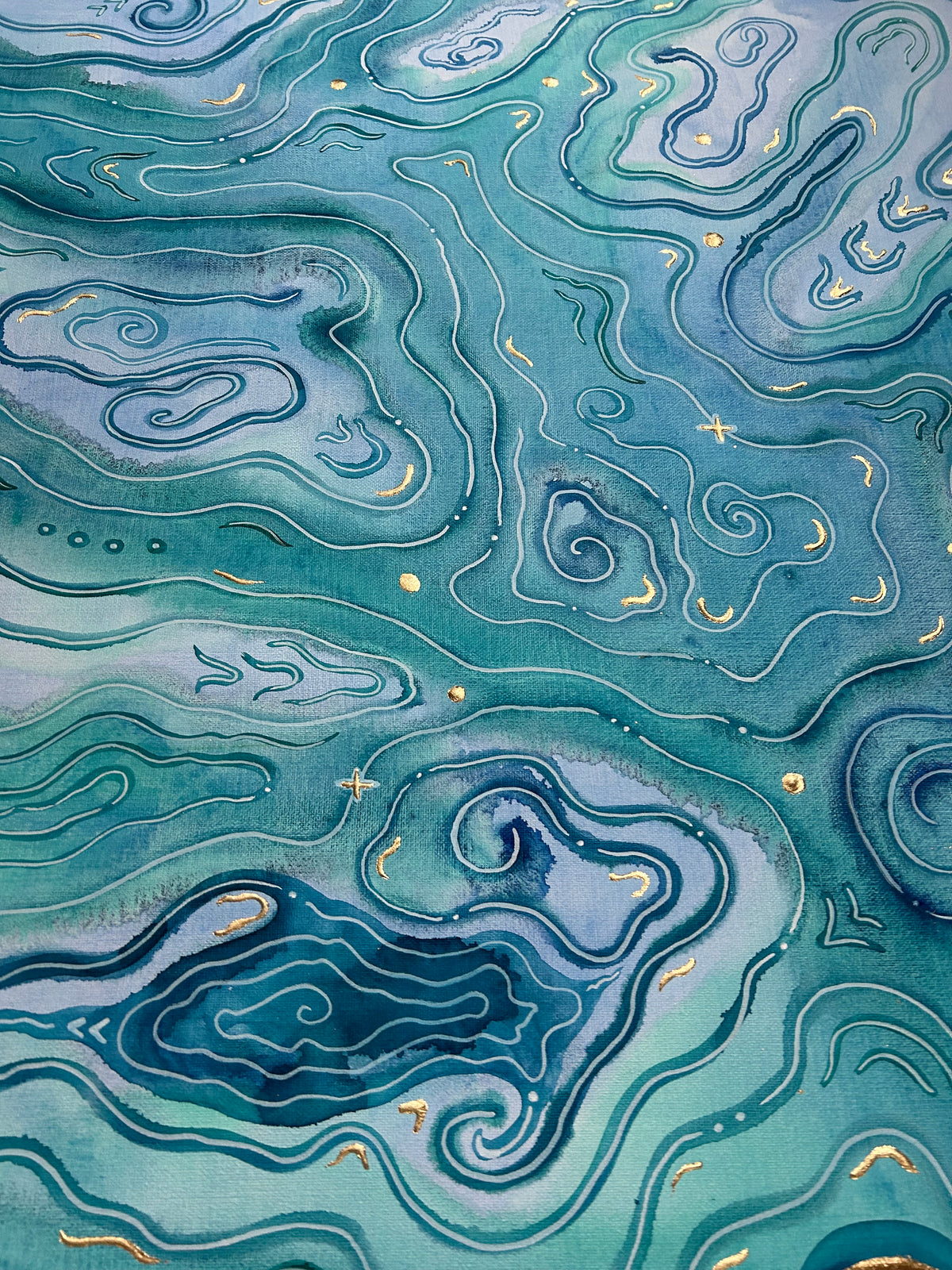 ‘The Water Remembers’ - Original 30x40 Painting