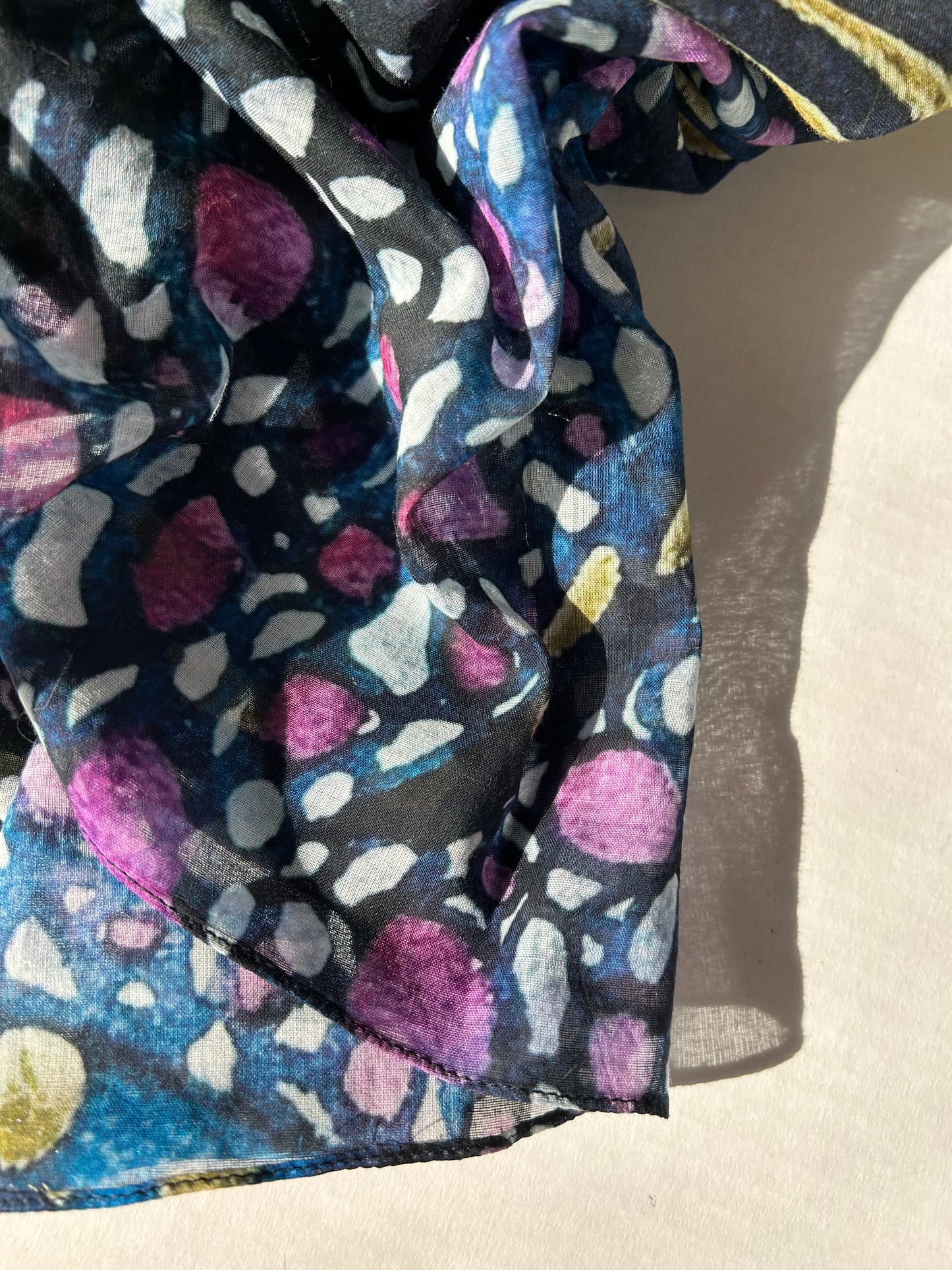 ‘The Lasting Place’ - Luxury Cotton Silk Scarf