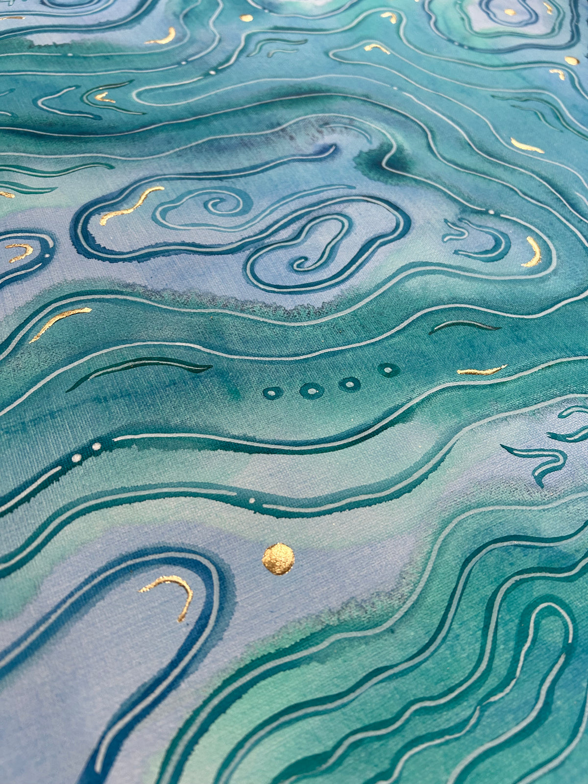 ‘The Water Remembers’ - Original 30x40 Painting