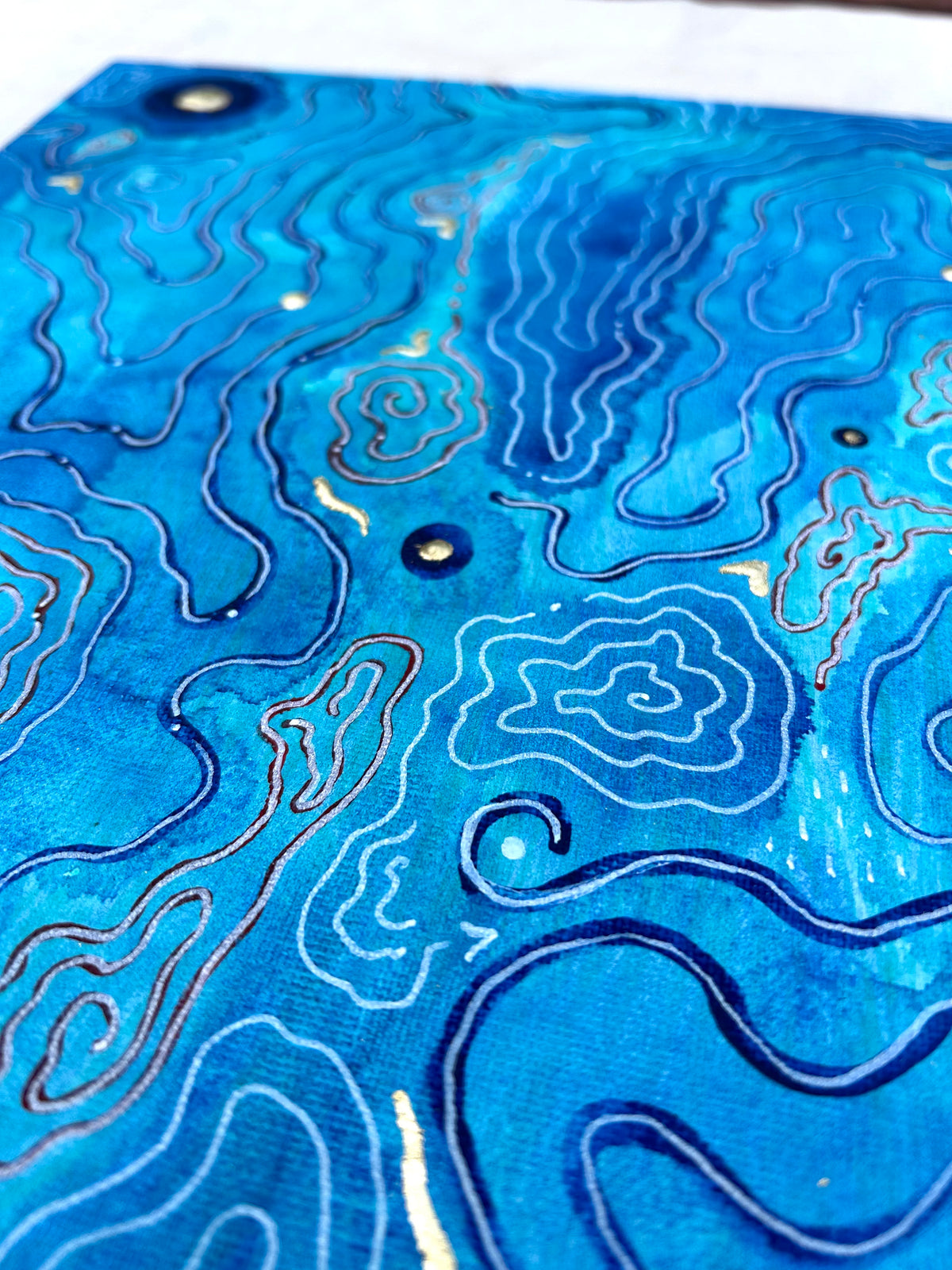 ‘Ancient Water No.9’ - Original 14x18 Painting