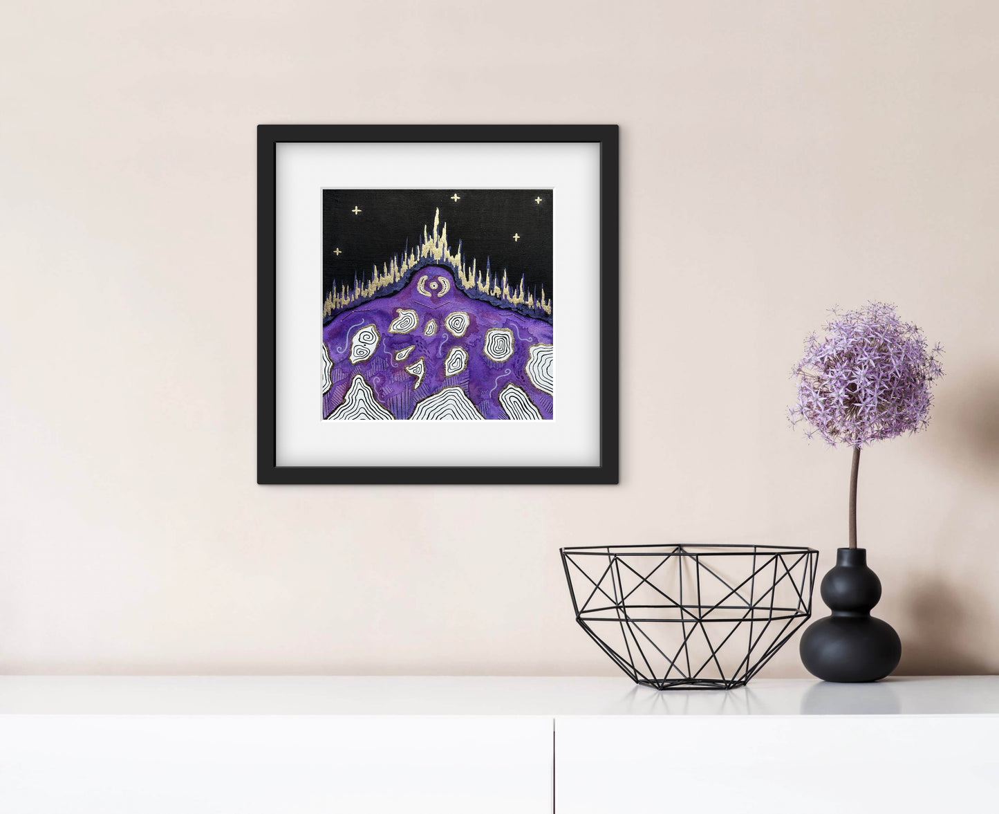 ‘Amethyst Magic No.3’ - Limited Edition Fine Art Print - Signed by the Artist