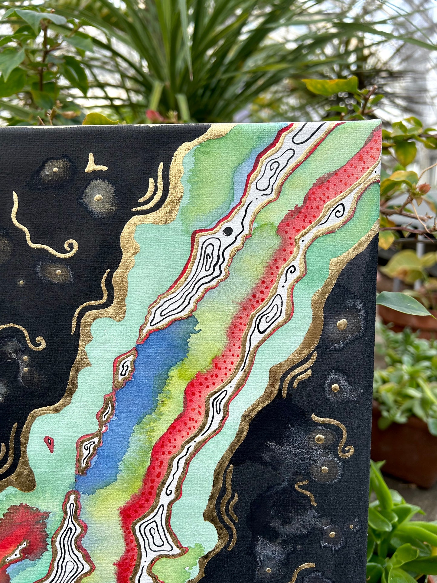 ‘The Land Practicing Becoming Whole’ - Original 16x20 Painting