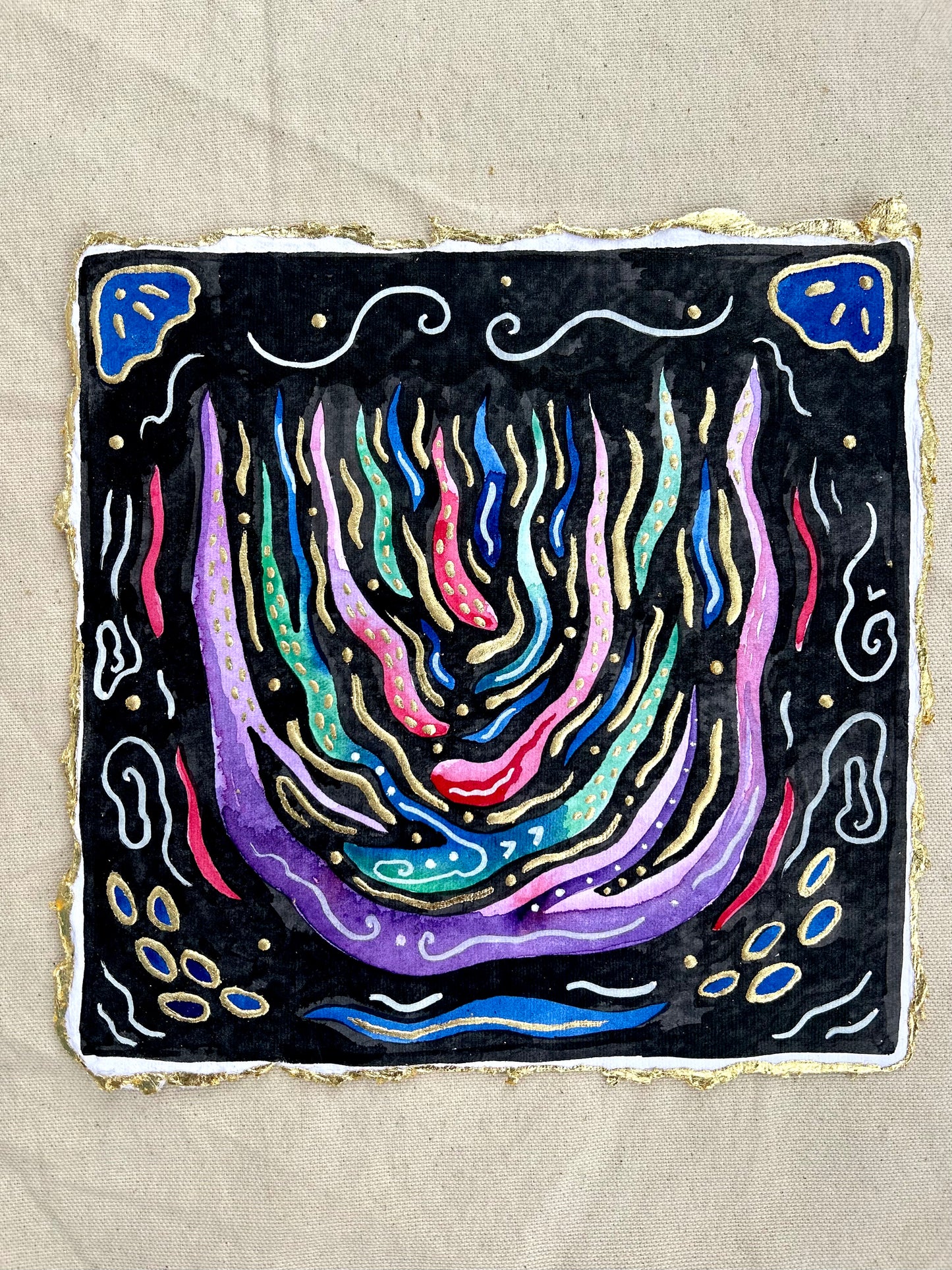 ‘Colors of Connection’ - Original 8x8 Painting