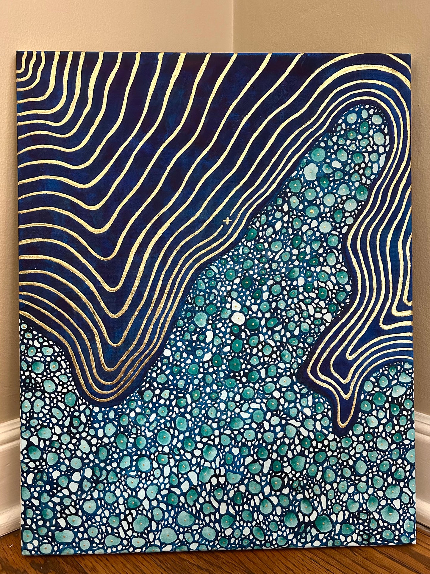 ‘Contours of Resilience’ - Original 16x20 Painting