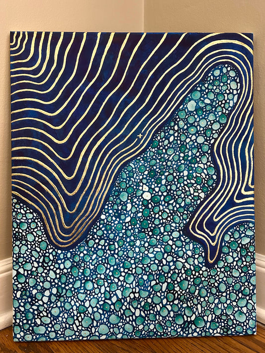 ‘Contours of Resilience’ - Original 16x20 Painting