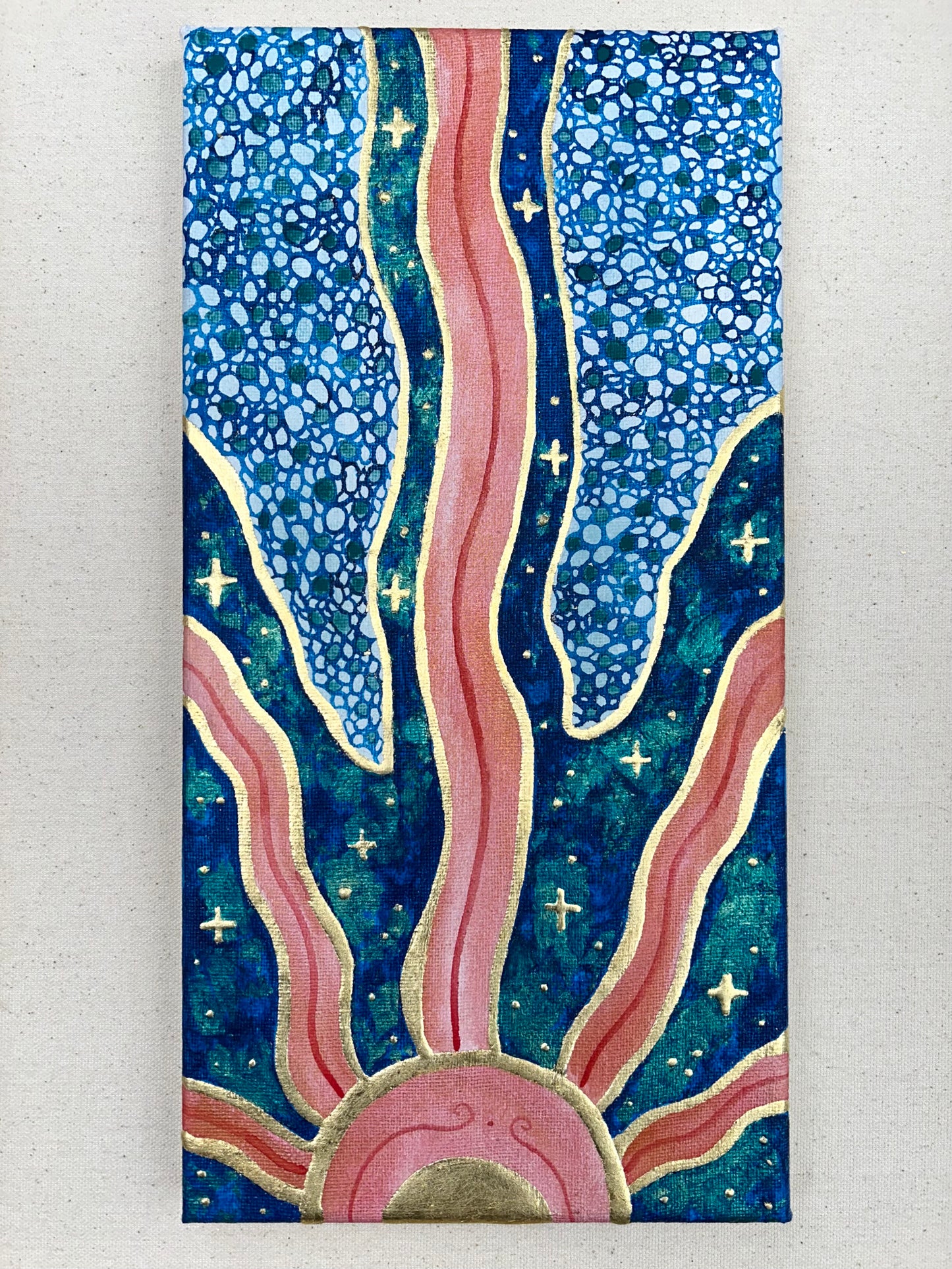 ‘A Democracy of Light No.8’ - Original 7x14 Painting