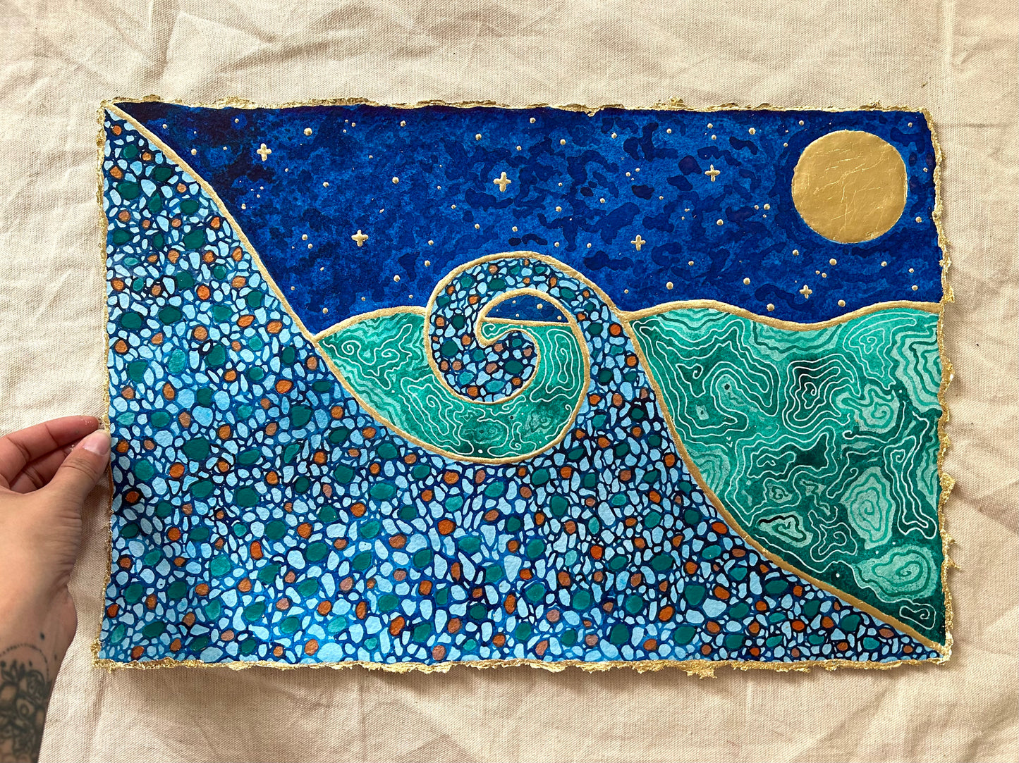 ‘Wave of Hope No.2’ - Original 12x18 Painting