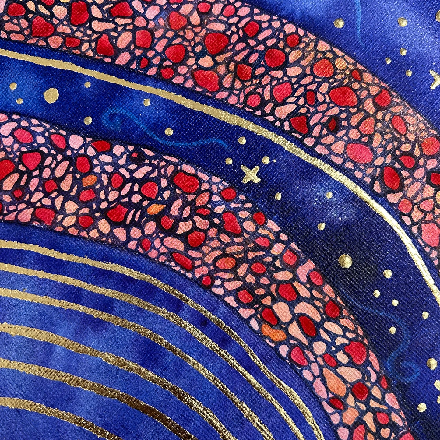 ‘Cosmic Alliance’ - Original 12x12 Painting