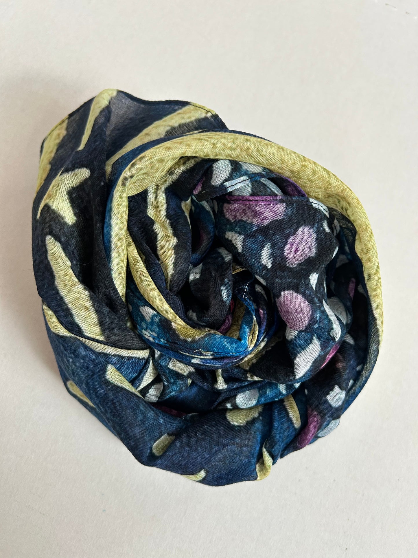‘The Lasting Place’ - Luxury Cotton Silk Scarf