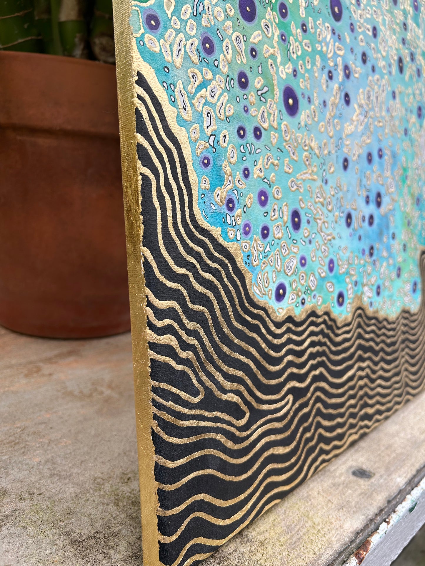 (SOLD) ‘Where We Become Each Other’ - Original 16x20 Painting