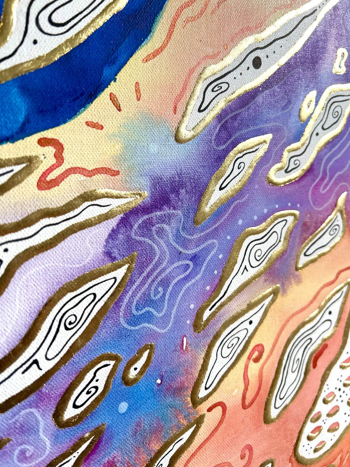 ‘Universal Transcendence No.4’ - Original 24x30 Painting