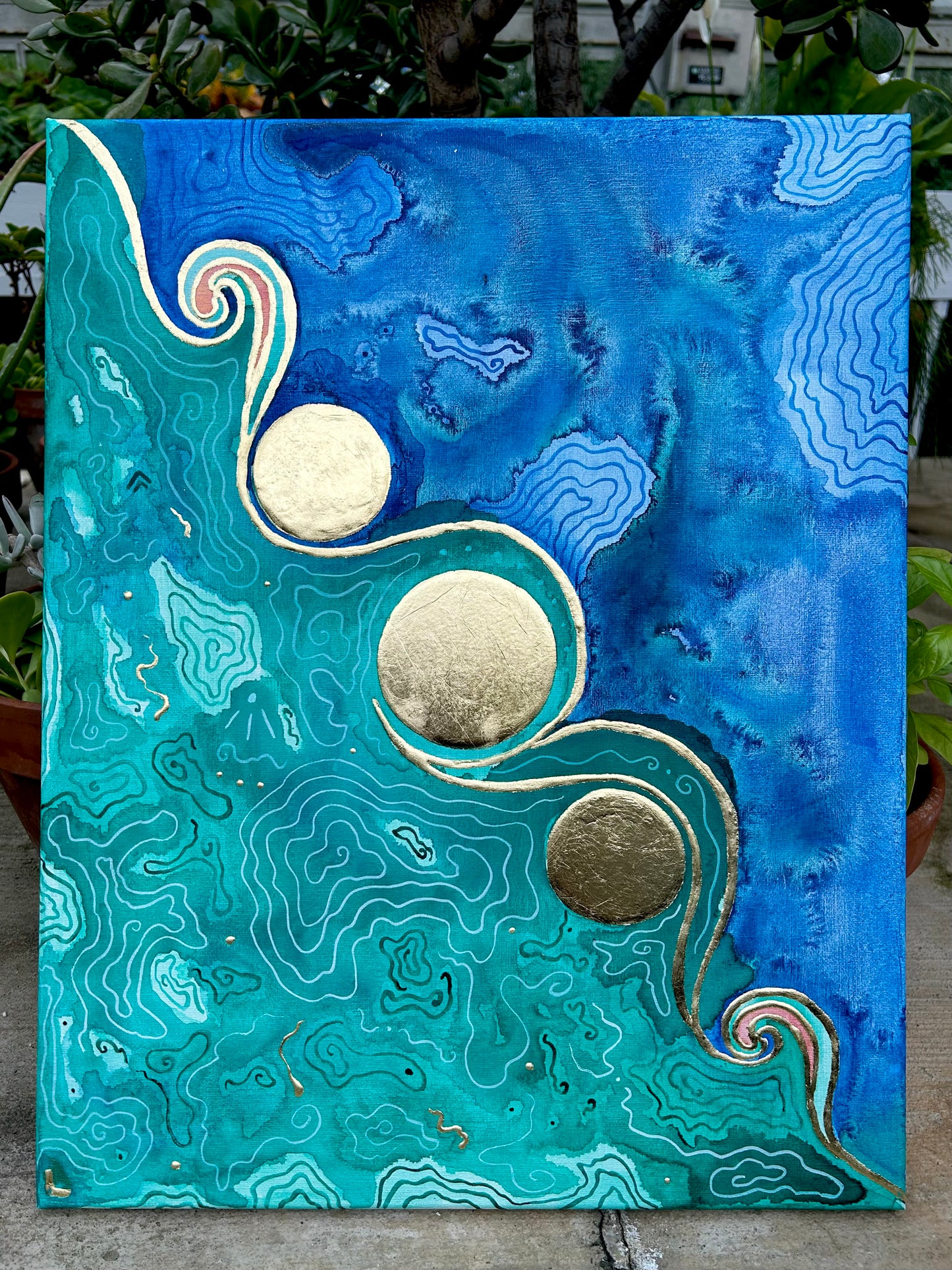 ‘Solar Tides’ - Original 16x20 Painting
