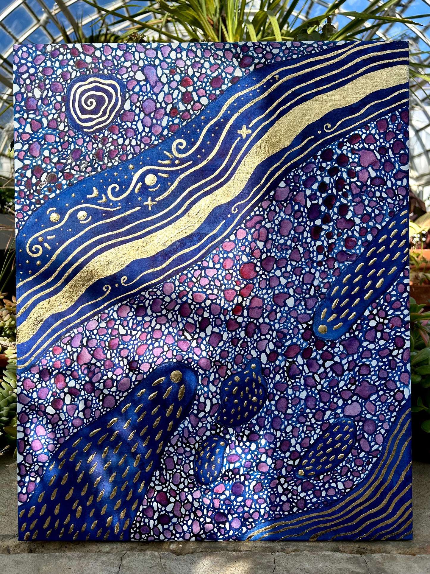 ‘Where the Current Holds’ - Original 16x20 Painting