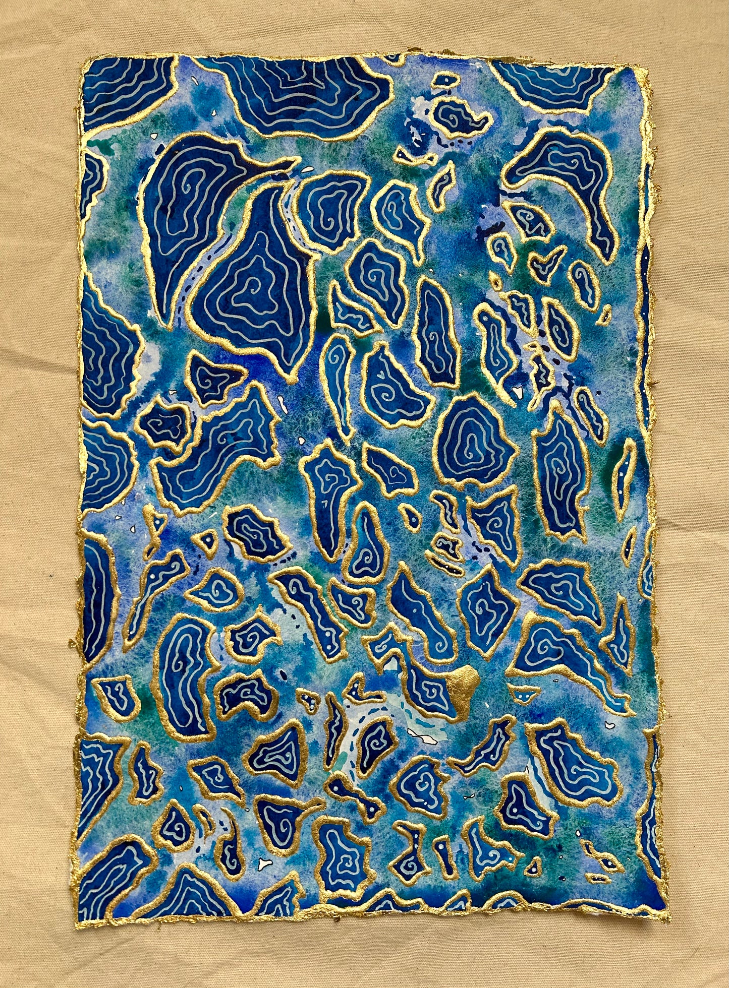 ‘Becoming Water’ - Original 12x18 Painting