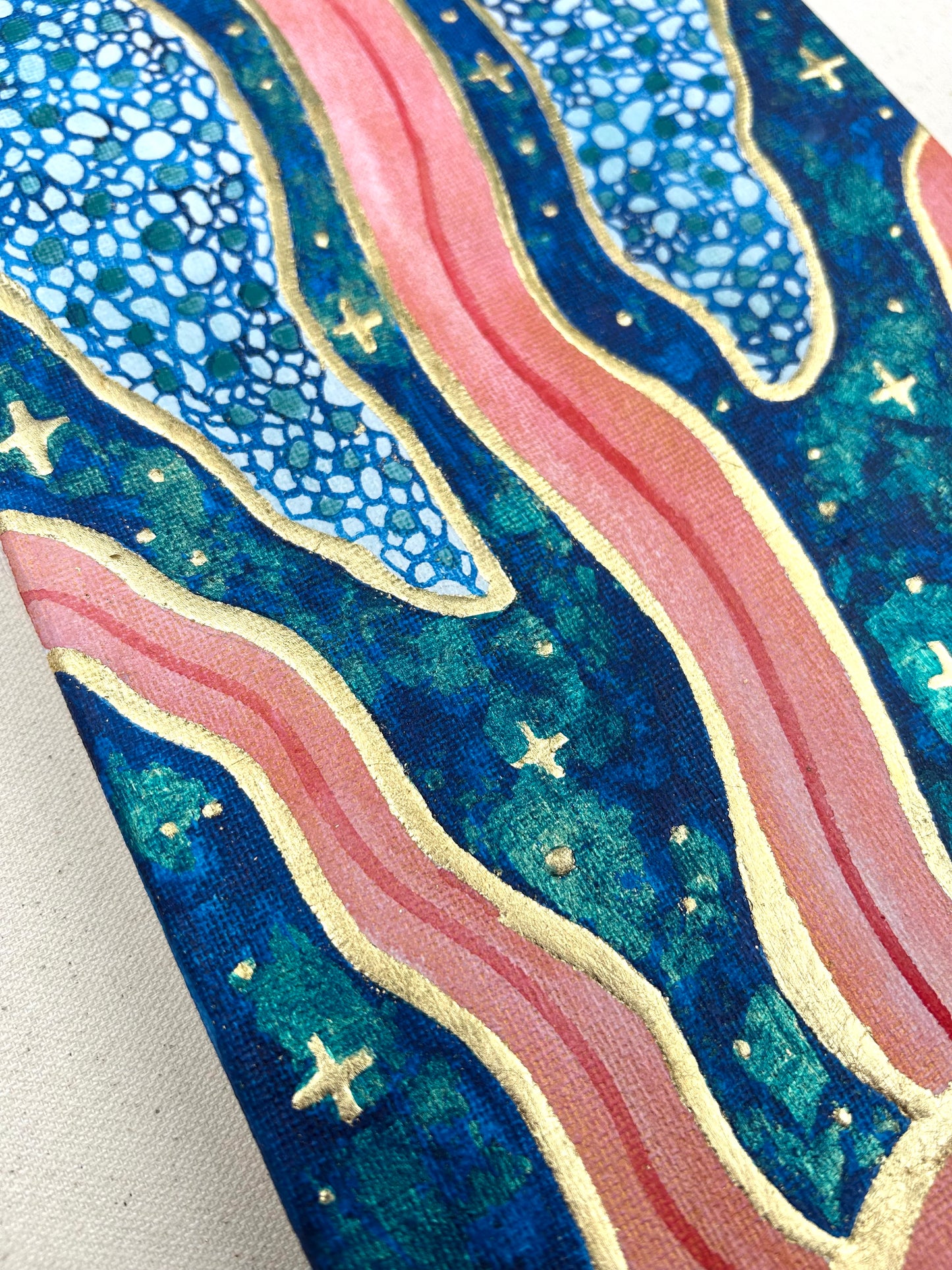 ‘A Democracy of Light No.8’ - Original 7x14 Painting