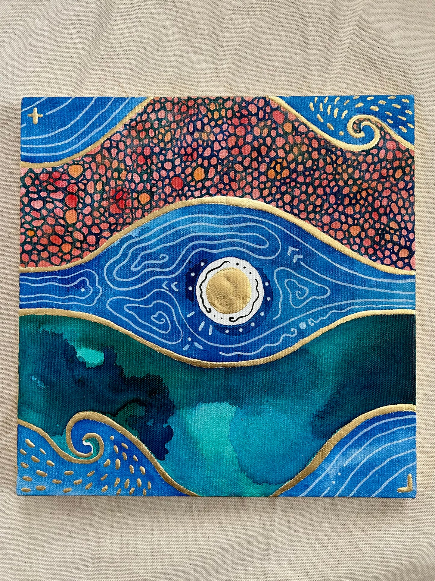 ‘Infinite River’ - Original 10x10 Painting