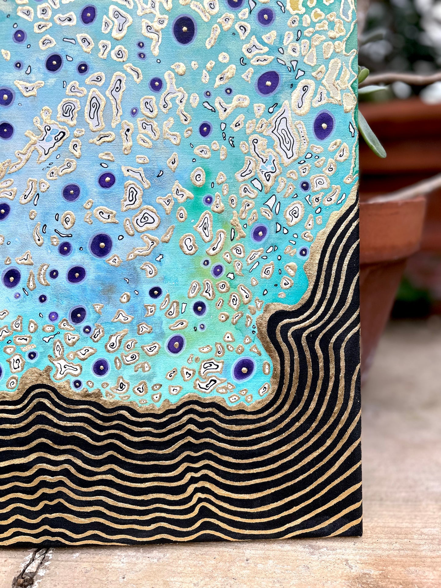 (SOLD) ‘Where We Become Each Other’ - Original 16x20 Painting