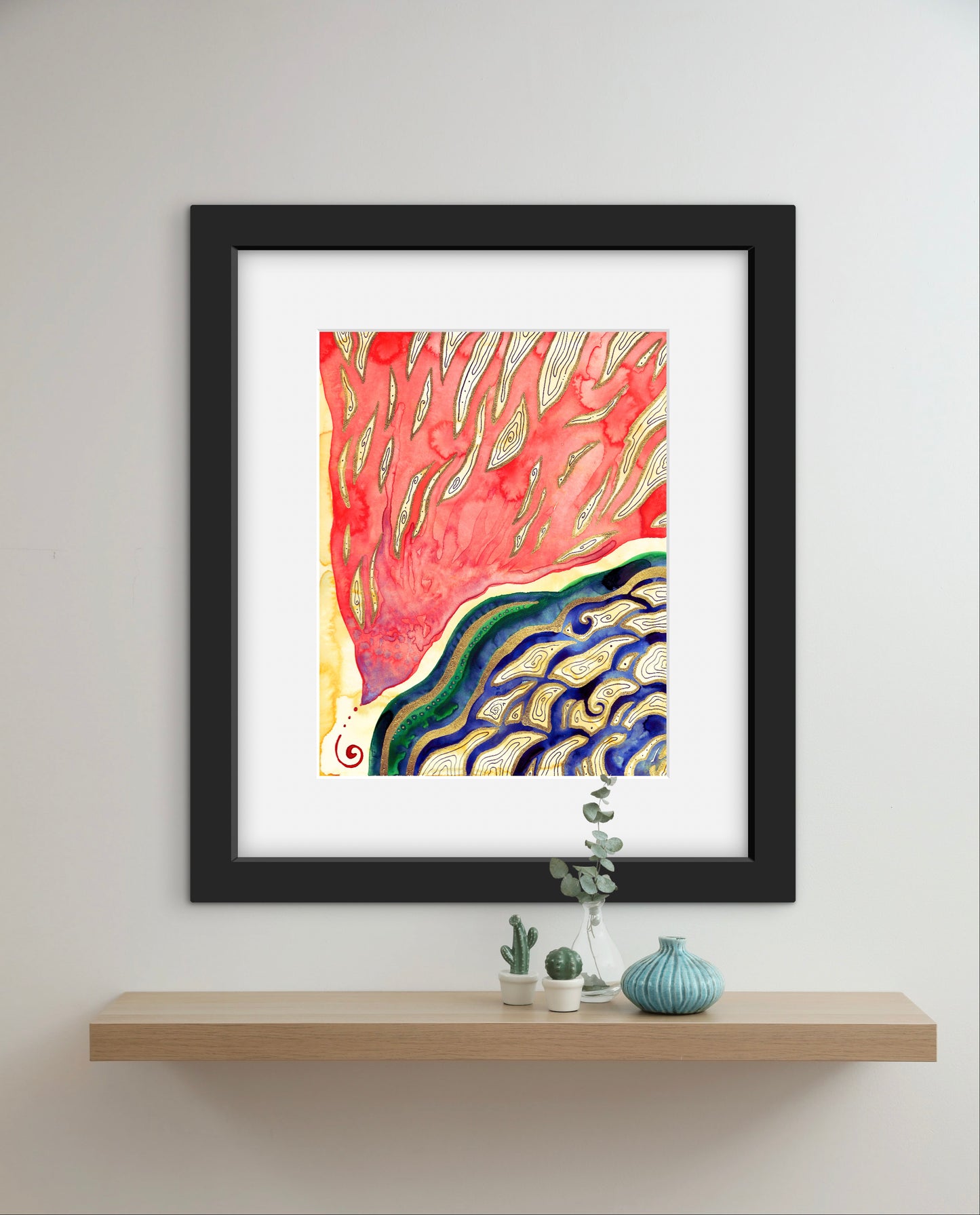'Flame' Fine Art Print