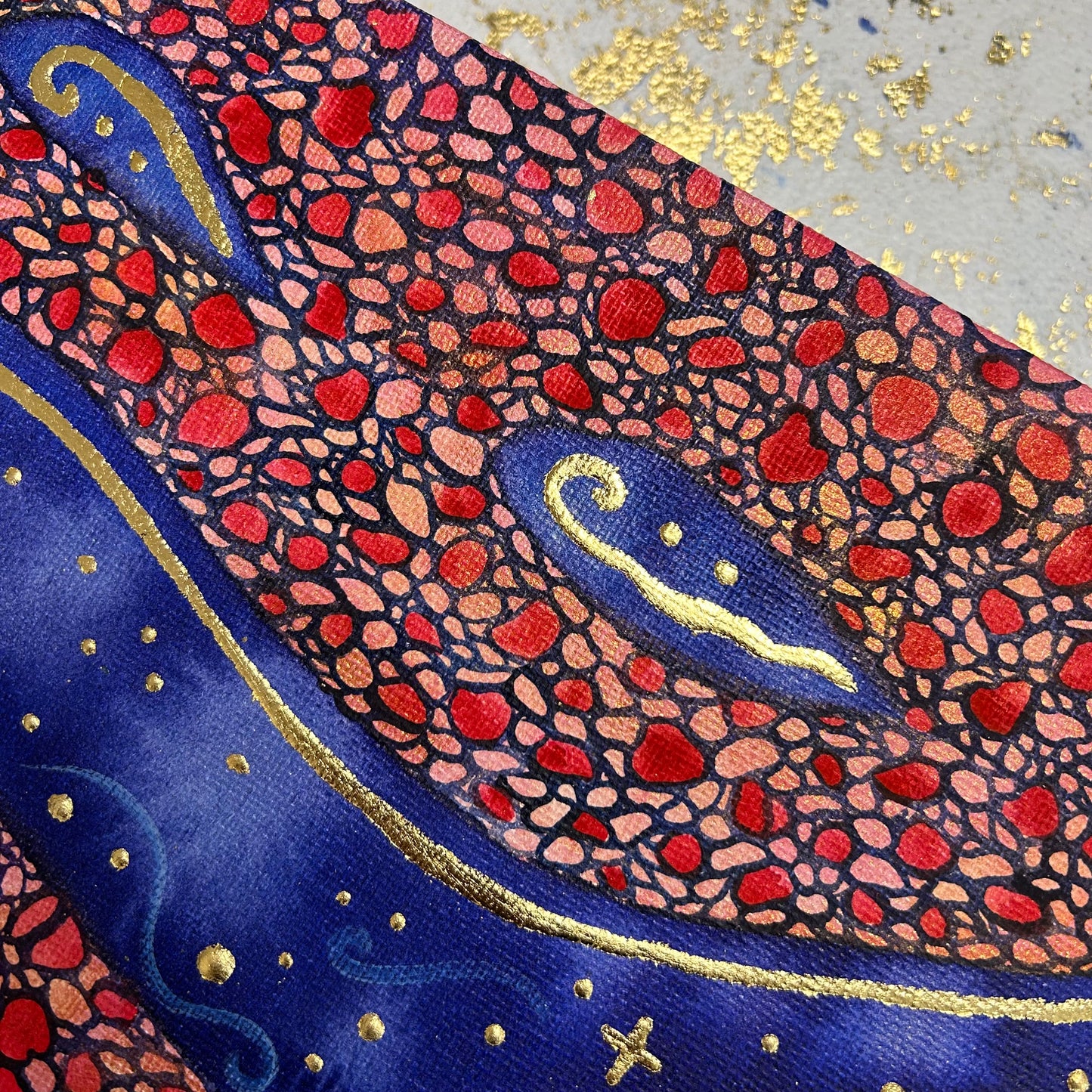 ‘Cosmic Alliance’ - Original 12x12 Painting