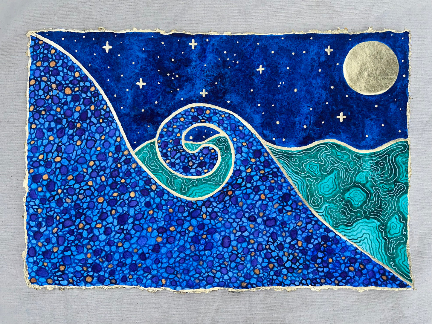 ‘Wave of Hope’ - Original 12x18 Painting