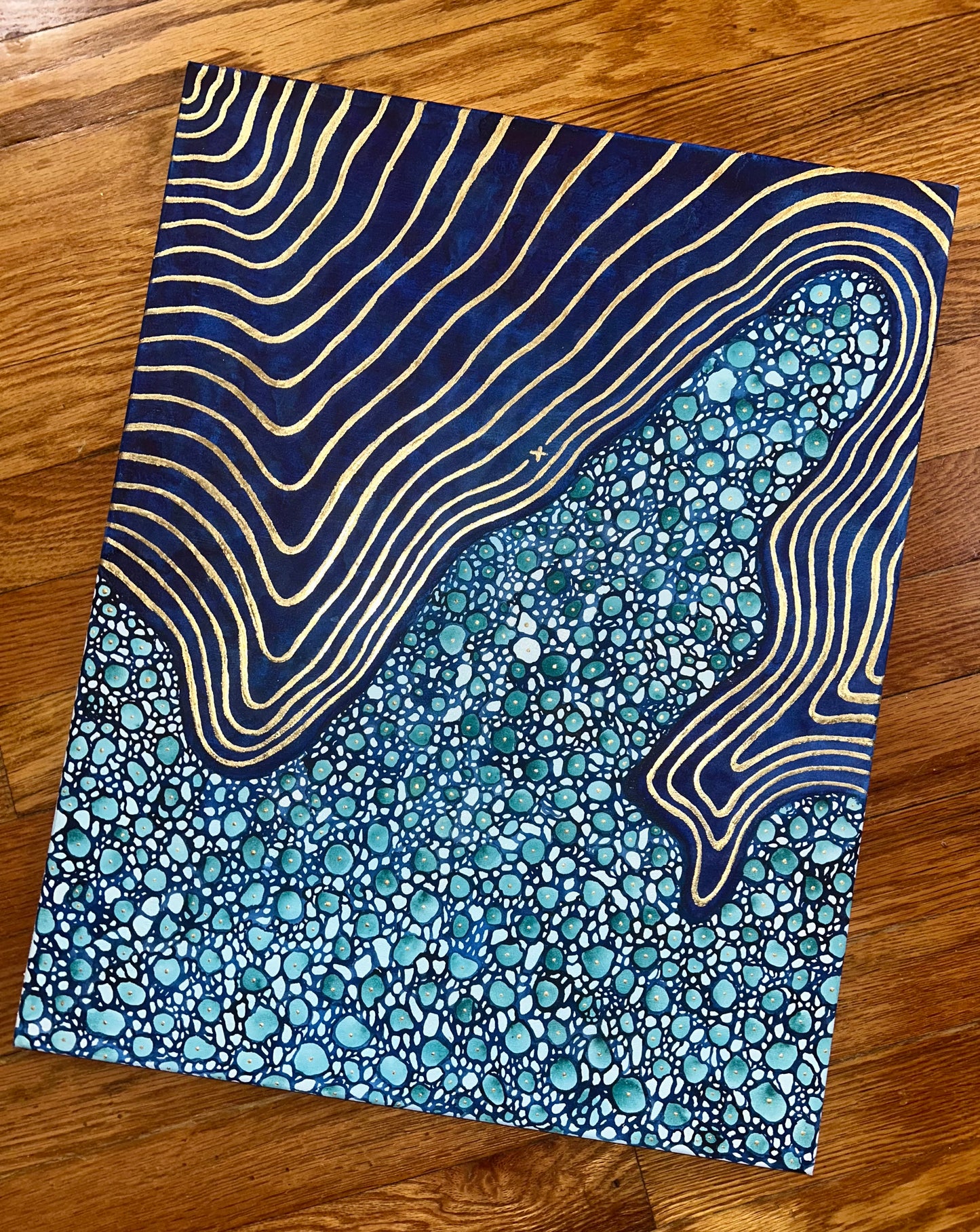 ‘Contours of Resilience’ - Original 16x20 Painting