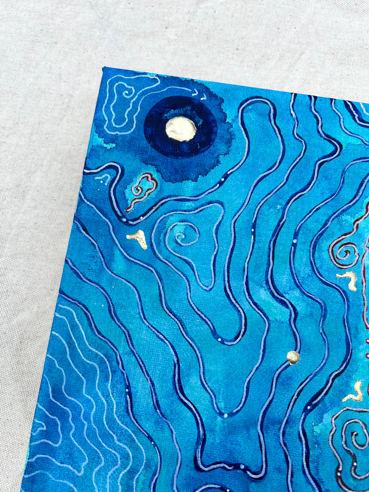 ‘Ancient Water No.9’ - Original 14x18 Painting