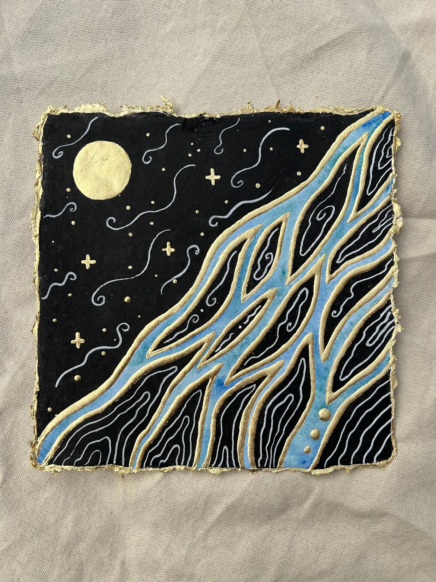 ‘Star River’ - Original 8x8 Painting