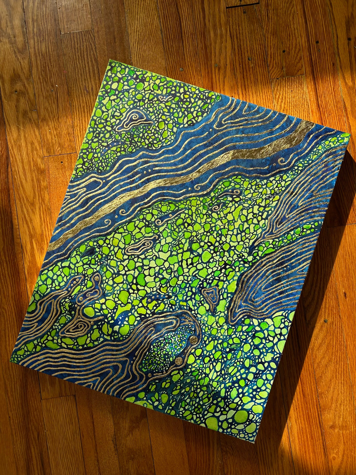 ‘Mutual Cartography’ - Original 16x20 Painting